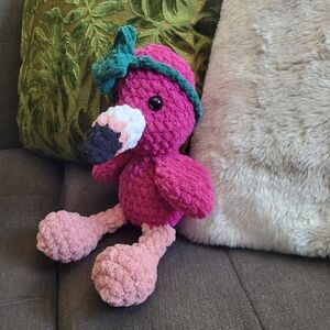 Flamingo Plushie - Hot Pink